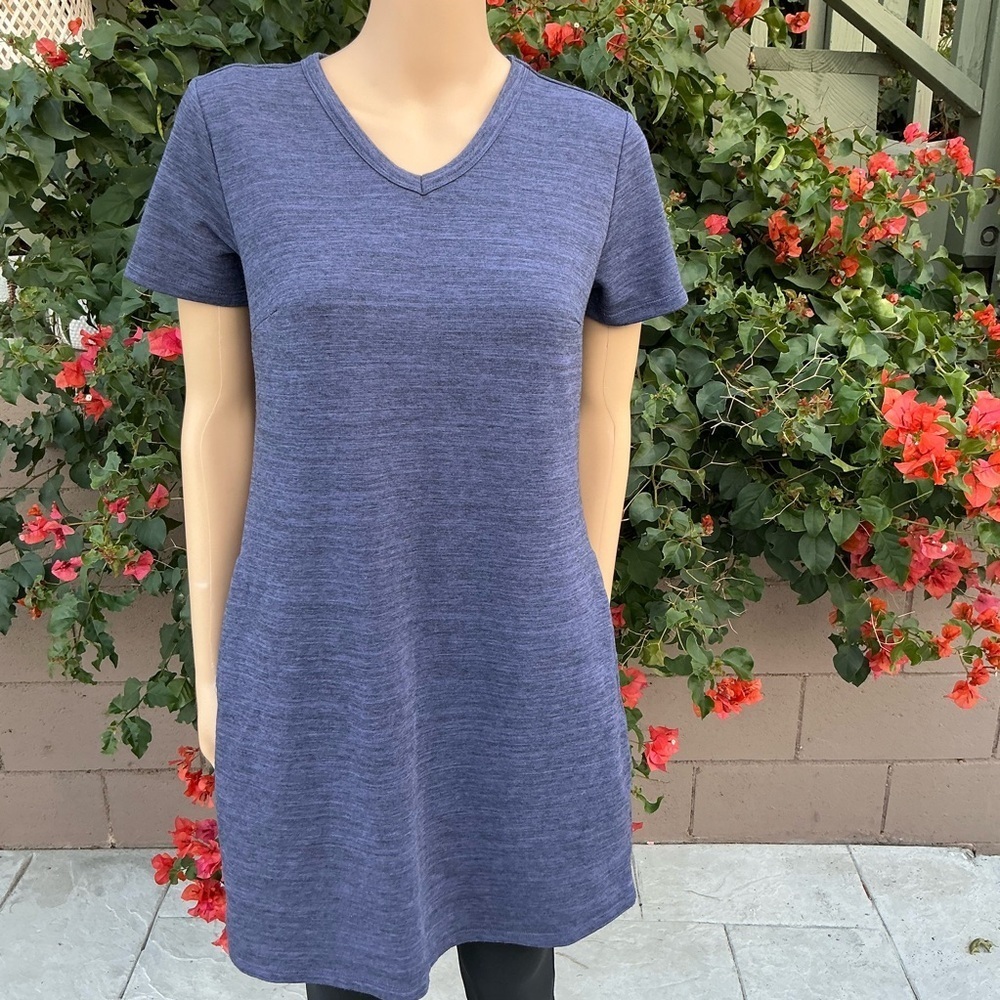 Women’s Athletic 32 Degrees V Neck Midi Dress Size Small